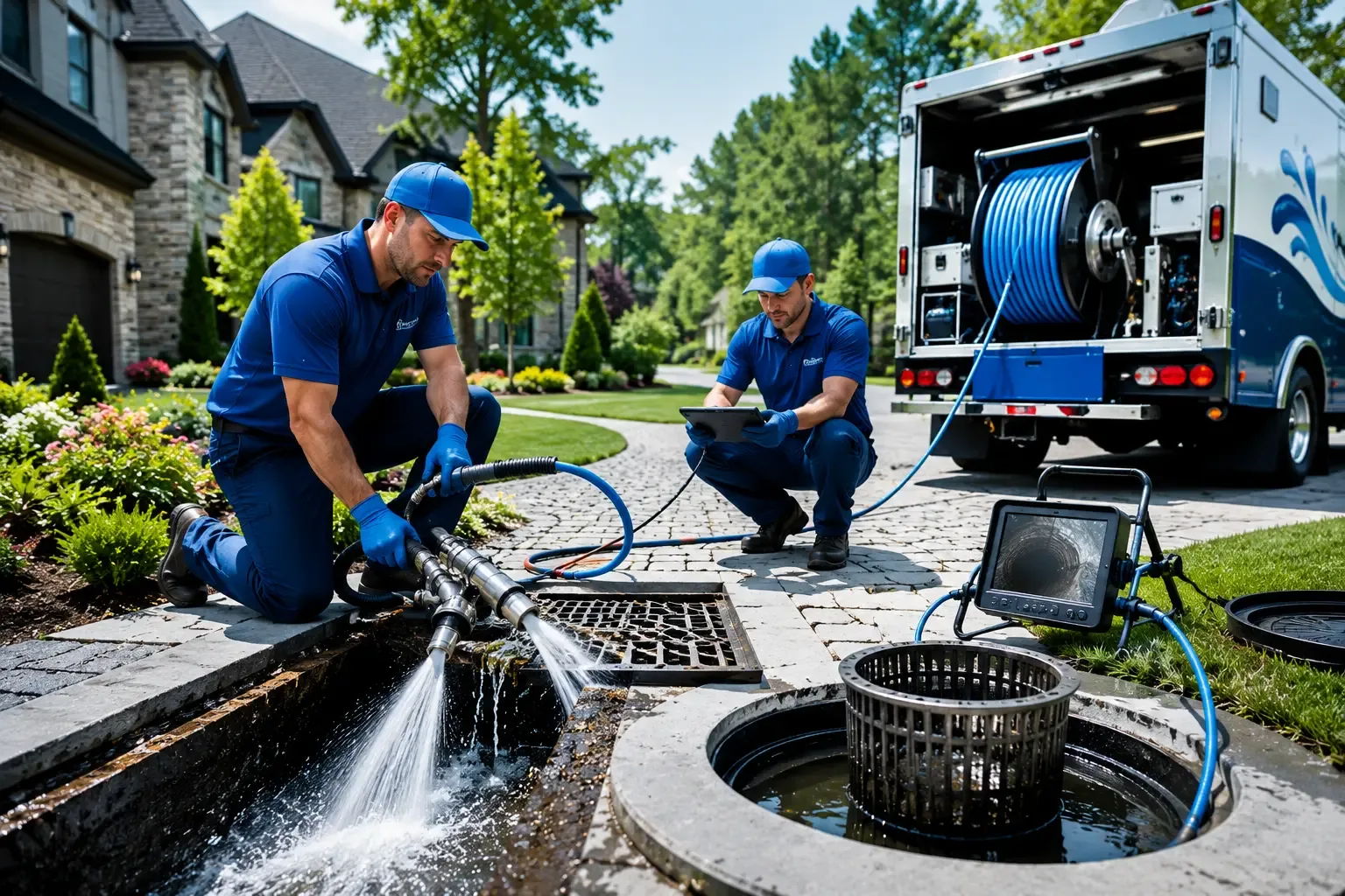 Local outdoor drain cleaning professionals in East Berlin, CT